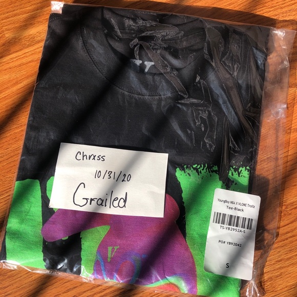 Vlone X Nba Youngboy Dead Trollz Tee